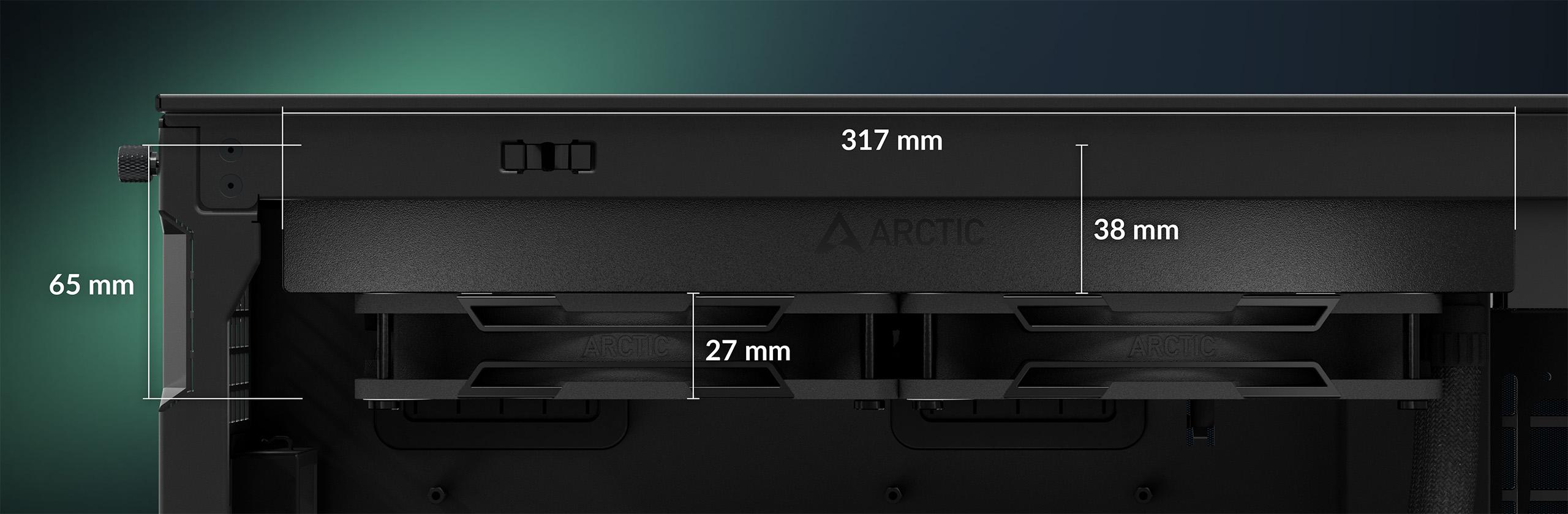 Arctic Liquid Freezer III Pro 280 (Black) — фото 6