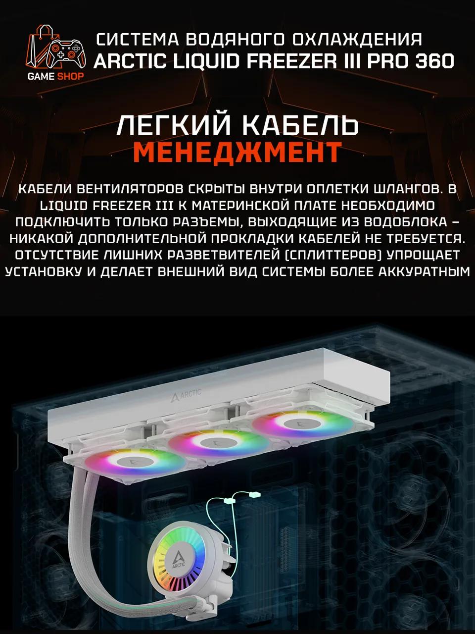 Liquid Freezer III Pro 360 A-RGB (White) - ACFRE00188A
