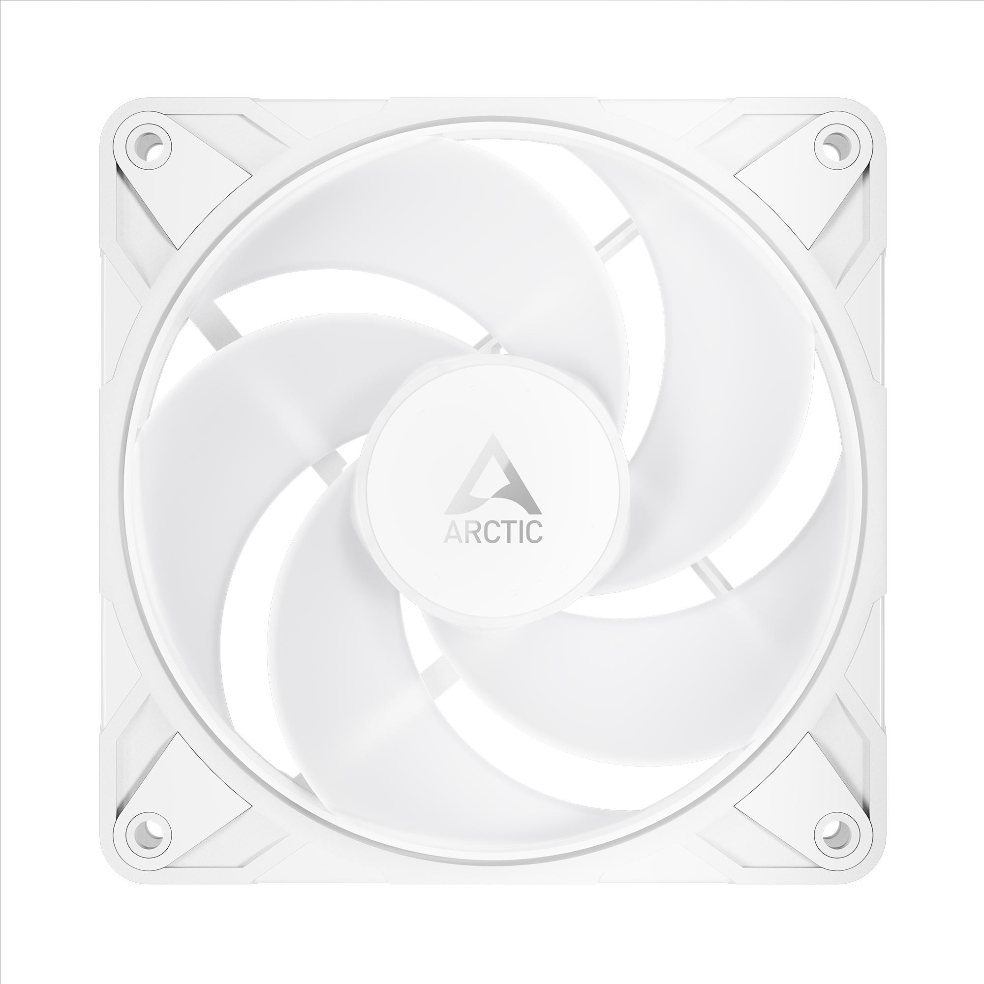 Arctic P12 Pro Reverse A-RGB (White) — 3 Pack