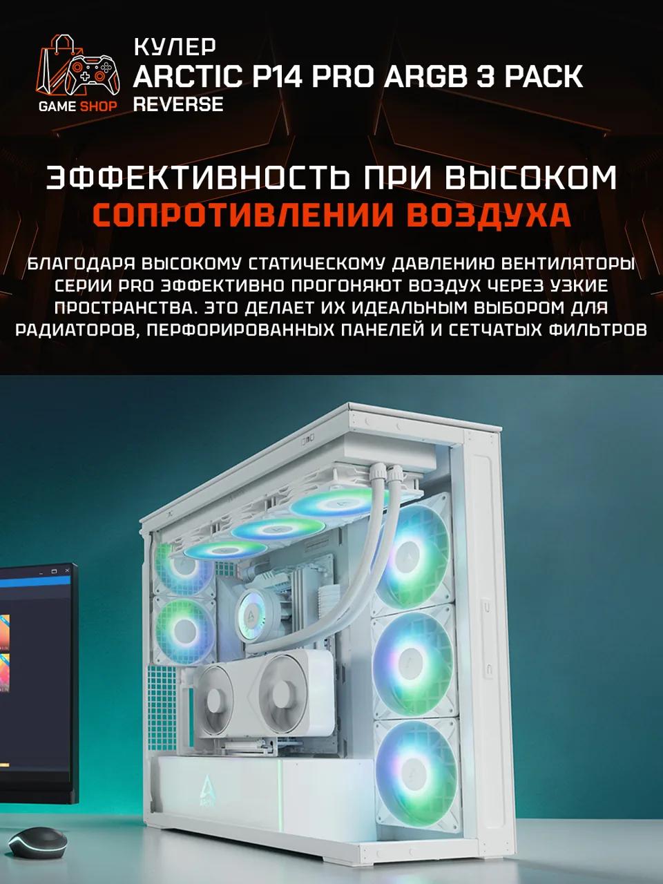 P14 Pro Reverse A-RGB (White) — 3 Pack - ACFAN00328A