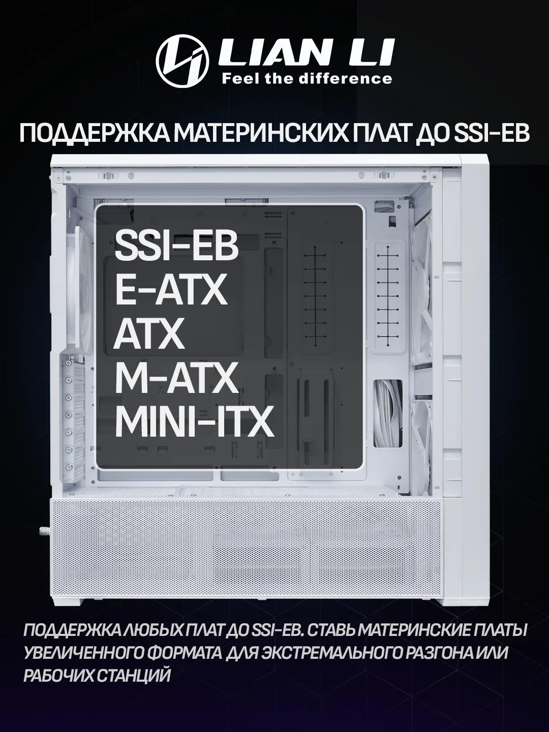 Lian Li LANCOOL 217 INF E-ATX – White