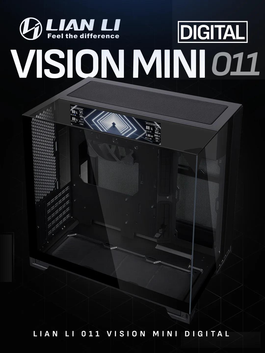 Lian Li O11 Vision-M Digital mATX – Black