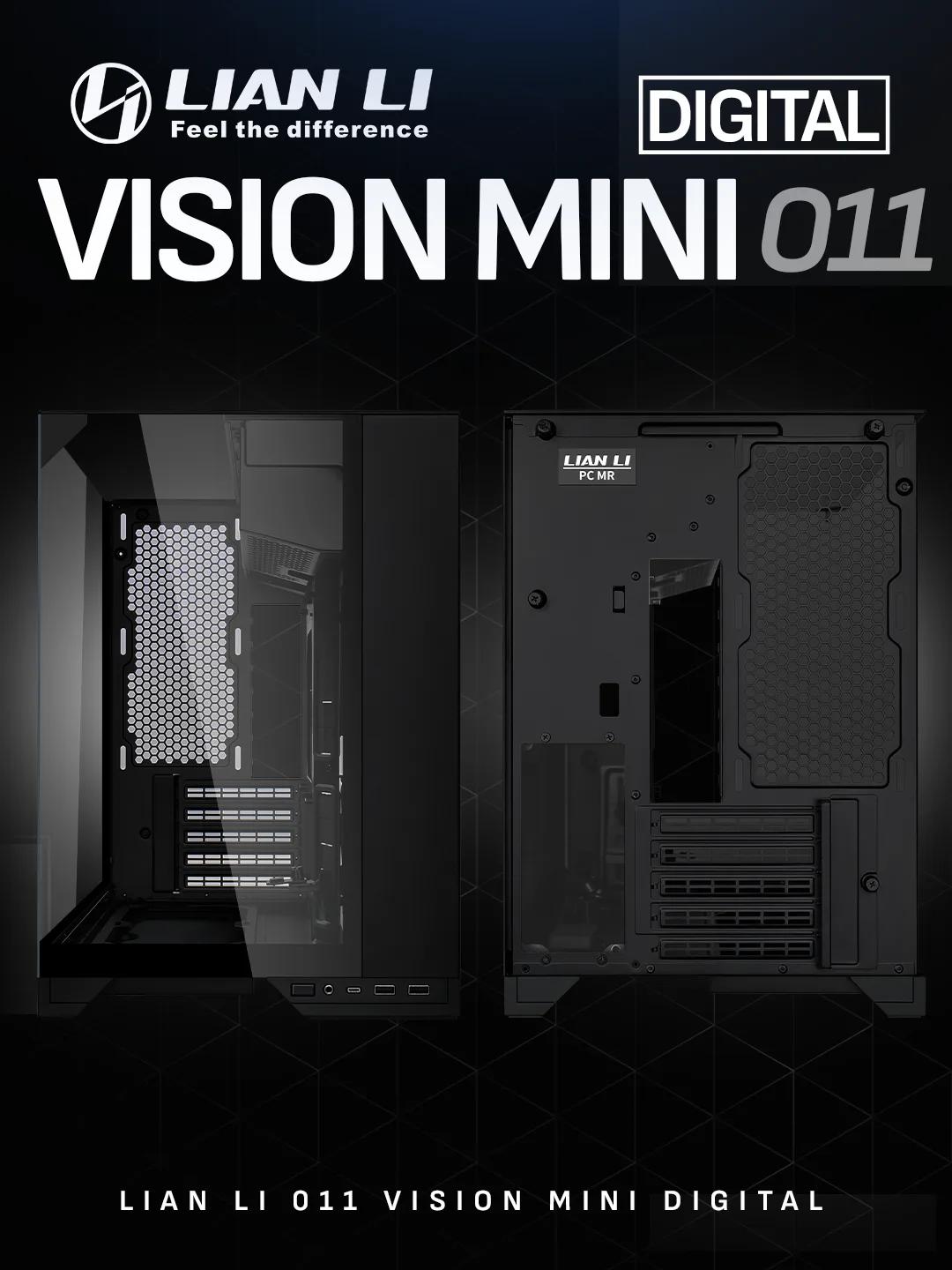 Lian Li O11 Vision-M Digital mATX – Black