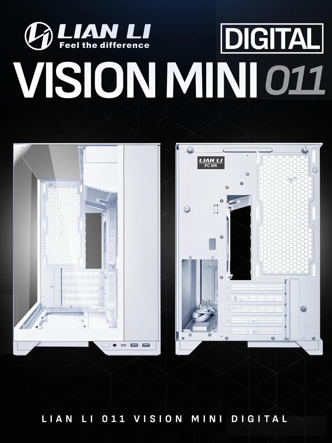 Lian Li O11 Vision-M Digital mATX – White