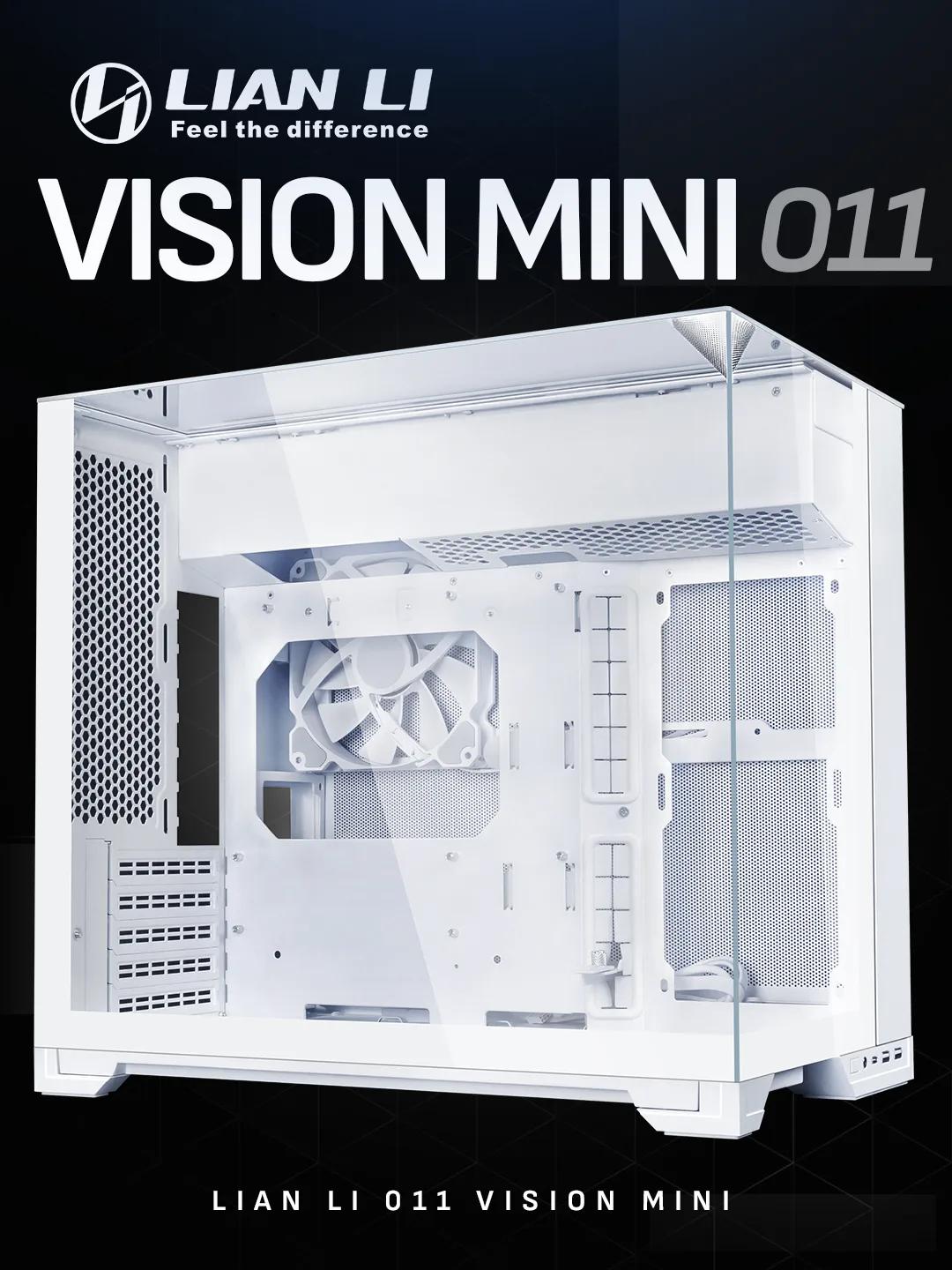 Lian Li O11 Vision-M mATX – White