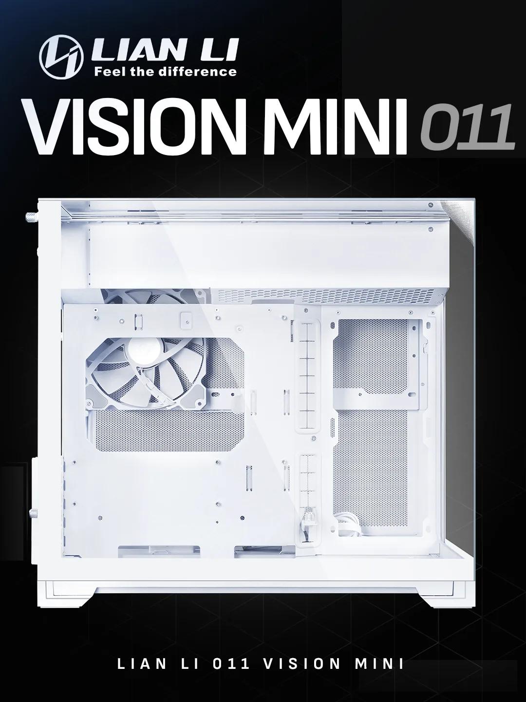 Lian Li O11 Vision-M mATX – White
