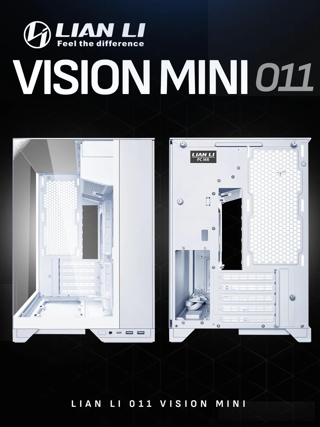 Lian Li O11 Vision-M mATX – White