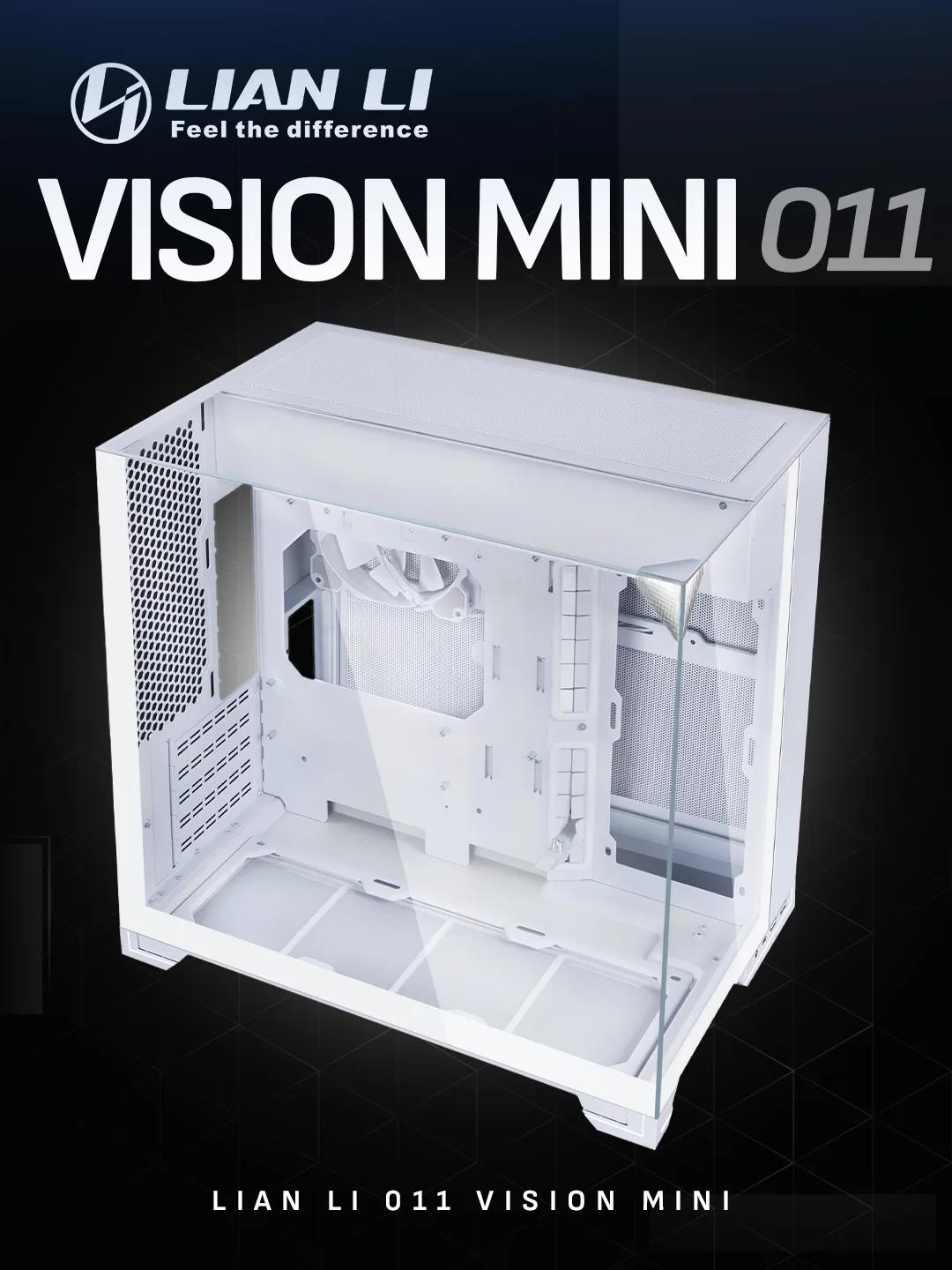 Lian Li O11 Vision-M mATX – White