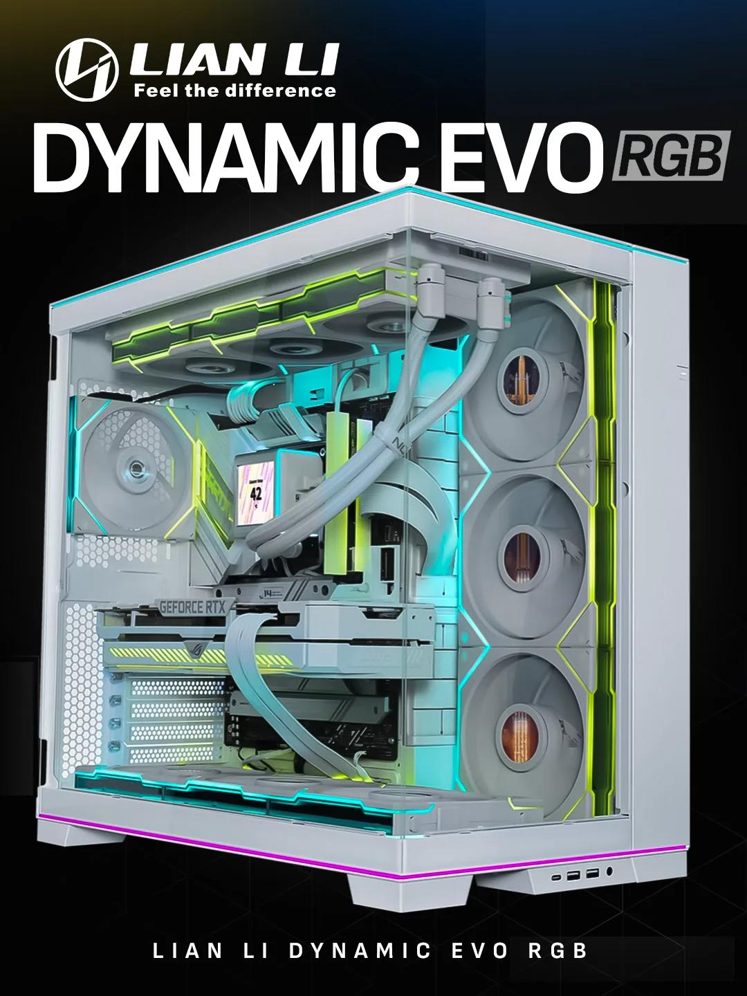 Lian Li O11D EVO RGB E-ATX – White