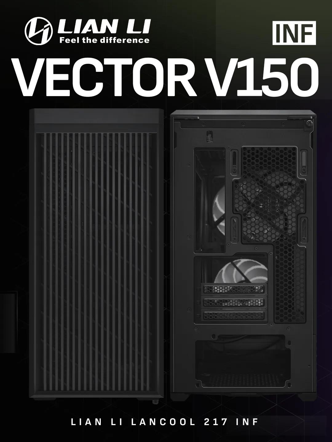 Lian Li Vector V150 INF mATX – Black