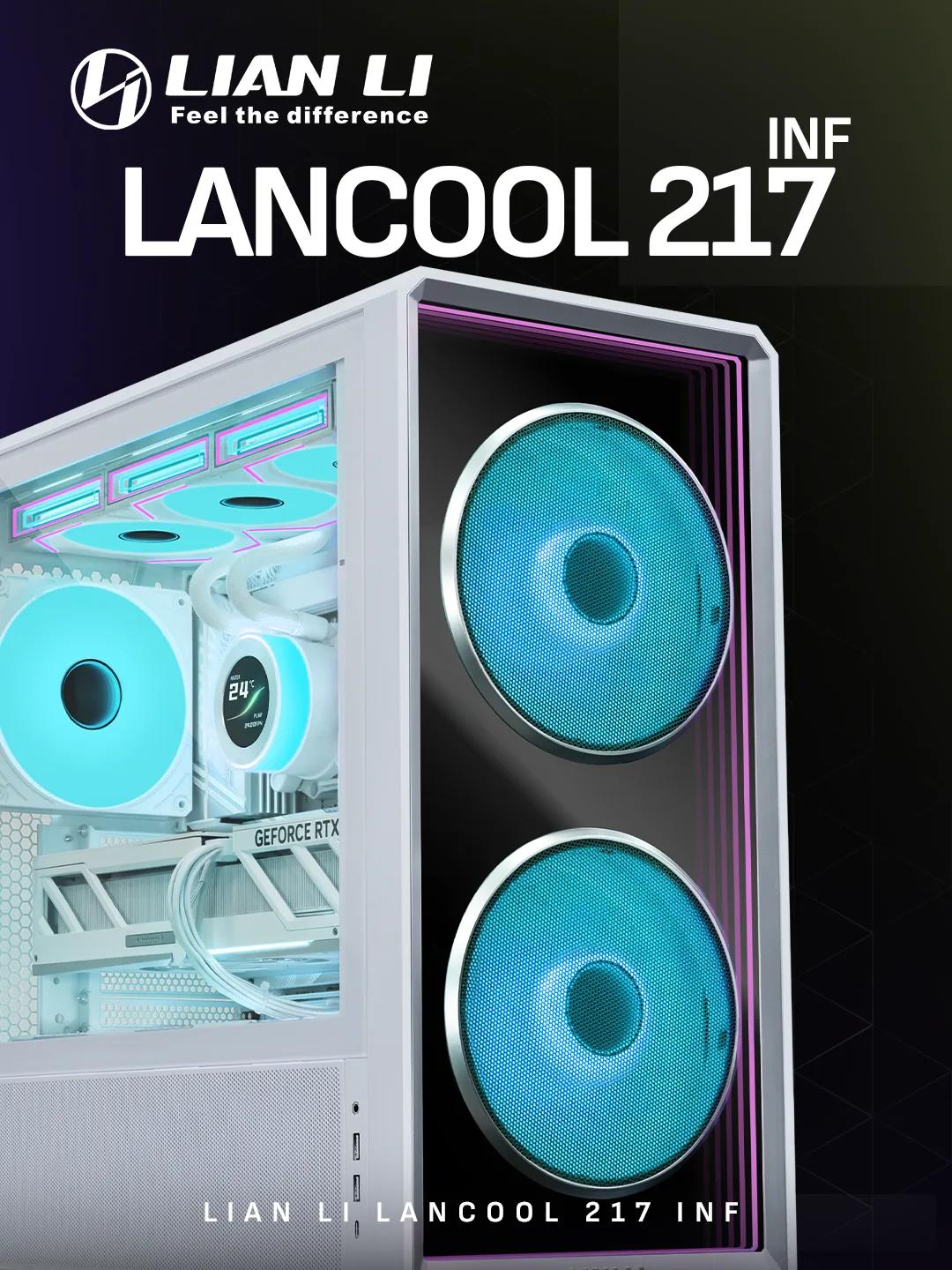 Lian Li LANCOOL 217 INF E-ATX – White